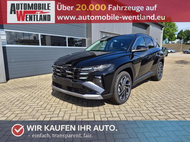 Hyundai TUCSON - Trend 1.6 T-GDI 288PS Automatik PHEV Krell-Sound Teill-Leder elektr. Heckklappe ACC Klimaautomatik Sitzheizung Lenkrandheizung Navi PDC v+h R&uuml;ckf.Kamera Apple CarPlay + Android Auto 2xKeyless 19-LM vollelektr. Reichweite 68KM