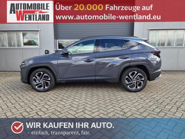 Hyundai TUCSON - Trend 1.6 T-GDI 288PS Automatik PHEV Krell-Sound Teill-Leder elektr. Heckklappe ACC Klimaautomatik Sitzheizung Lenkrandheizung Navi PDC v+h R&uuml;ckf.Kamera Apple CarPlay + Android Auto 2xKeyless 19-LM vollelektr. Reichweite 68KM