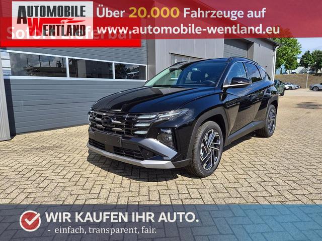 Hyundai TUCSON - Trend 1.6 T-GDI 288PS Automatik PHEV Krell-Sound Teill-Leder elektr. Heckklappe ACC Klimaautomatik Sitzheizung Lenkrandheizung Navi PDC v+h R&uuml;ckf.Kamera Apple CarPlay + Android Auto 2xKeyless 19-LM vollelektr. Reichweite 68KM