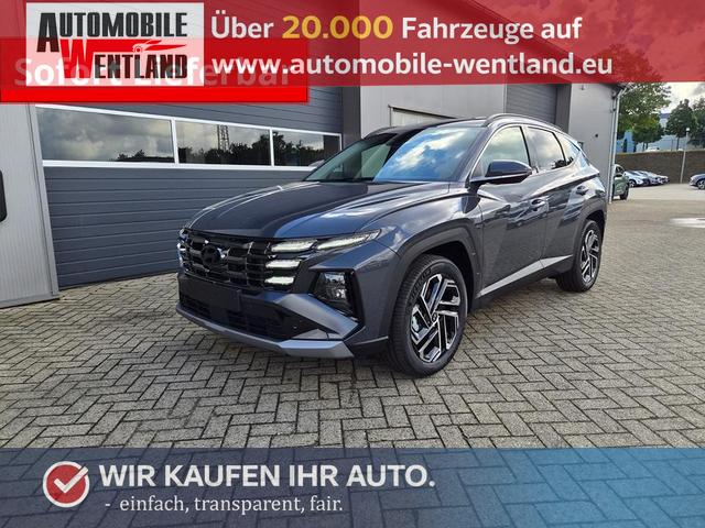 Hyundai TUCSON - Trend 1.6 T-GDI 288PS Automatik PHEV Krell-Sound Teill-Leder elektr. Heckklappe ACC Klimaautomatik Sitzheizung Lenkrandheizung Navi PDC v+h R&uuml;ckf.Kamera Apple CarPlay + Android Auto 2xKeyless 19-LM vollelektr. Reichweite 68KM
