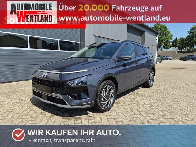 Hyundai BAYON - Trend 1.0 T-GDI 90PS Klimaautomatik R&uuml;ckf.Kamera Parksensoren Sitzheizung Lenkradheizung Bluetooth Touchscreen Tempomat Apple CarPlay + Android Auto 16"LM