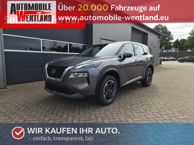 Nissan X-Trail - Acenta 1.5 MHEV 163PS Automatik Sitzheizung v+h Lenkradheizung Frontscheibe beheizb. Klimaautomatik R&uuml;ckf.Kamera Bluetooth Touchscreen Apple CarPlay Android Auto PDC 2x Keyless 18"LM