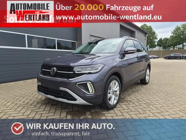 Volkswagen T-Cross - 1.0 TSI 116PS DSG Life AHK (abnehmbar) IQ.LIGHT-LED-Matrix Sitzheizung R&uuml;ckf.Kamera Klimaautomatik Abstandstempomat Apple CarPlay Android Auto