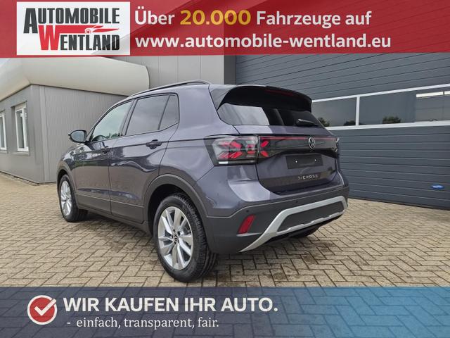 Volkswagen T-Cross - 1.0 TSI 116PS DSG Life AHK (abnehmbar) IQ.LIGHT-LED-Matrix Sitzheizung R&uuml;ckf.Kamera Klimaautomatik Abstandstempomat Apple CarPlay Android Auto