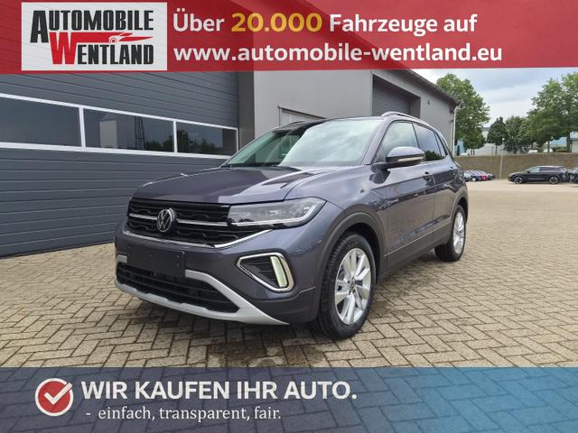 Volkswagen T-Cross - 1.0 TSI 116PS DSG Life AHK (abnehmbar) IQ.LIGHT-LED-Matrix Sitzheizung R&uuml;ckf.Kamera Klimaautomatik Abstandstempomat Apple CarPlay Android Auto