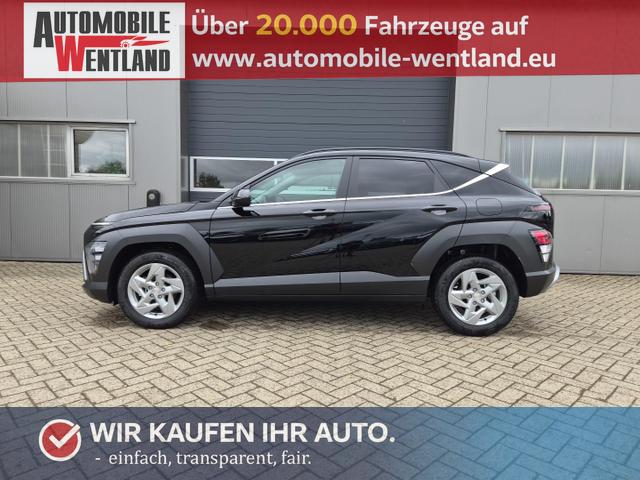 Hyundai KONA - Trend 1.6 T-GDI 150PS Automatik Voll-LED-Scheinw. Sitzheizung Lenkradheizung ACC Klimaautomatik Navi Touchscreen DAB+ Apple CarPlay + Android Auto PDC v+h R&uuml;ckf.Kamera 2xKeyless 17-LM