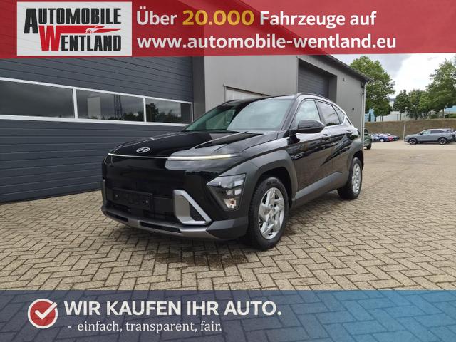 Hyundai KONA - Trend 1.6 T-GDI 150PS Automatik Voll-LED-Scheinw. Sitzheizung Lenkradheizung ACC Klimaautomatik Navi Touchscreen DAB+ Apple CarPlay + Android Auto PDC v+h R&uuml;ckf.Kamera 2xKeyless 17-LM
