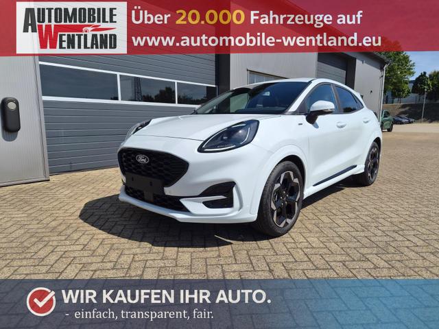 Ford Puma - ST-Line X 1.0 EcoBoost Hybrid 125PS Automatik Premium Leder (Sensico) B+O-Sound elektr. Heckklappe Klimaautomatik Sitzheizung Lenkradheizung Frontscheibe beheizb. Ford-Navi SYNC4 Bluetooth Apple CarPlay Android Auto PDC v+h 18-LM