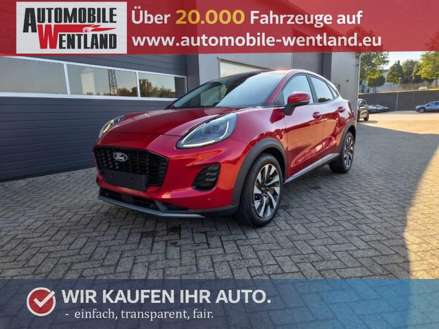 Ford Puma Titanium 1.0 EcoBoost Hybrid 125PS Automatik Klimaautomatik Sitzheizung Lenkradheizung Frontscheibe beheizb. LED-Scheinwerfer SYNC4 Bluetooth Apple CarPlay Android Auto PDC v+h 