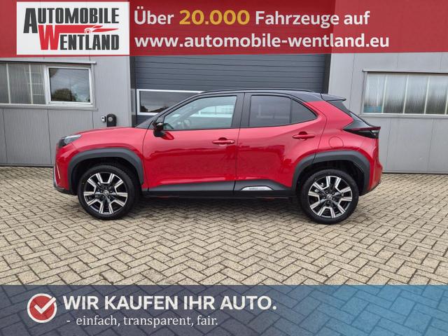 Toyota Yaris Cross 1.5-l 130PS HEV Automatik Style Matrix-LED 4xKamera elektr. Heckklappe Sitzheizung Lenkradheizung Klimaautomatik Navi Bluetooth wireless Apple CarPlay + Android Auto ACC PDC v+h 18"LM 