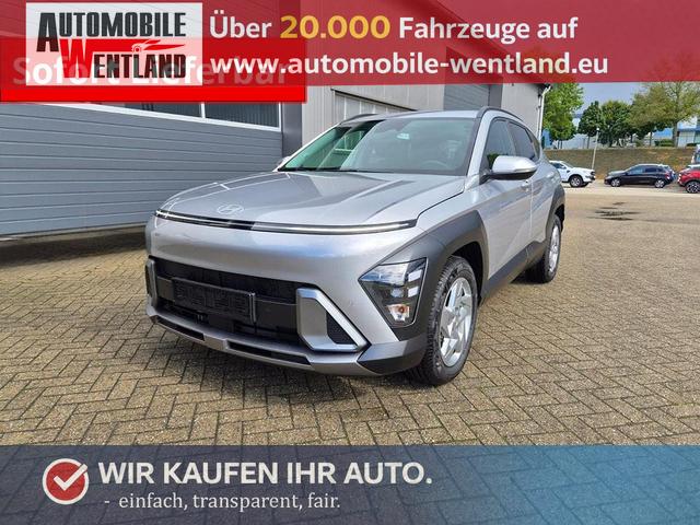 Hyundai KONA - Trend 1.6 T-GDI 150PS Automatik Voll-LED-Scheinw. Sitzheizung Lenkradheizung ACC Klimaautomatik Navi Touchscreen DAB+ Apple CarPlay + Android Auto PDC v+h R&uuml;ckf.Kamera 2xKeyless 17-LM