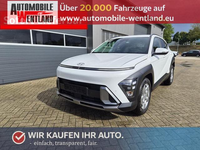 Hyundai KONA - Trend 1.6 T-GDI 150PS Automatik Voll-LED-Scheinw. Sitzheizung Lenkradheizung ACC Klimaautomatik Navi Touchscreen DAB+ Apple CarPlay + Android Auto PDC v+h R&uuml;ckf.Kamera 2xKeyless 17-LM