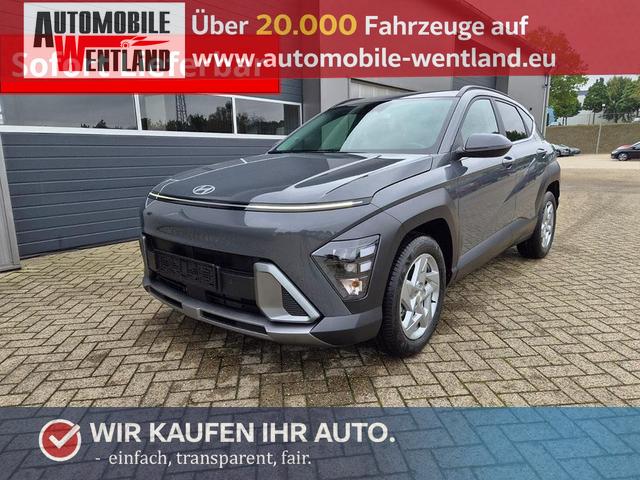 Hyundai KONA - Trend 1.6 T-GDI 150PS Voll-LED-Scheinw. Sitzheizung Lenkradheizung Klimaautomatik Tempomat Navi Touchscreen DAB+ Apple CarPlay + Android Auto PDC v+h R&uuml;ckf.Kamera 2xKeyless 17-LM