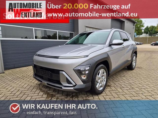 Hyundai KONA - Trend 1.6 T-GDI 150PS Voll-LED-Scheinw. Sitzheizung Lenkradheizung Klimaautomatik Tempomat Navi Touchscreen DAB+ Apple CarPlay + Android Auto PDC v+h R&uuml;ckf.Kamera 2xKeyless 17-LM