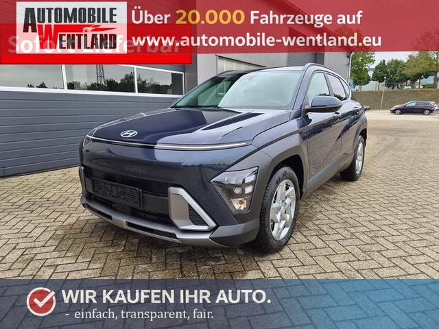 Hyundai KONA - Trend 1.6 T-GDI 150PS Voll-LED-Scheinw. Sitzheizung Lenkradheizung Klimaautomatik Tempomat Navi Touchscreen DAB+ Apple CarPlay + Android Auto PDC v+h R&uuml;ckf.Kamera 2xKeyless 17-LM