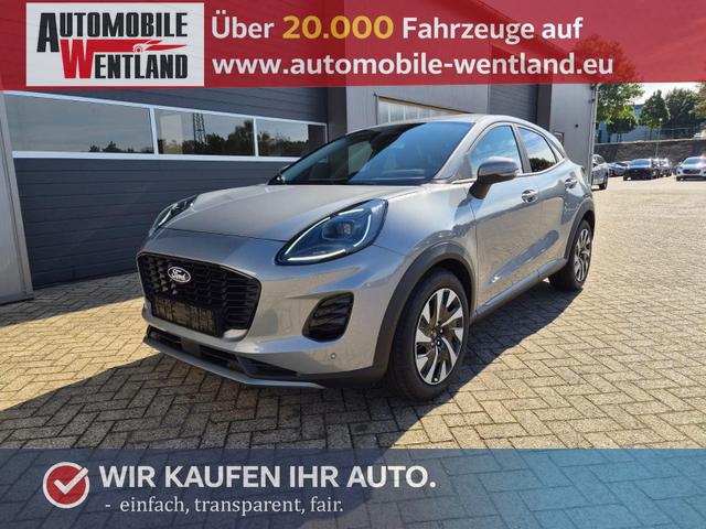 Ford Puma - Titanium 1.0 EcoBoost Hybrid 125PS Automatik R&uuml;ckf.Kamera Klimaautomatik Sitzheizung Lenkradheizung Frontscheibe beheizb. LED-Scheinwerfer SYNC4 Bluetooth Apple CarPlay Android Auto PDC v+h