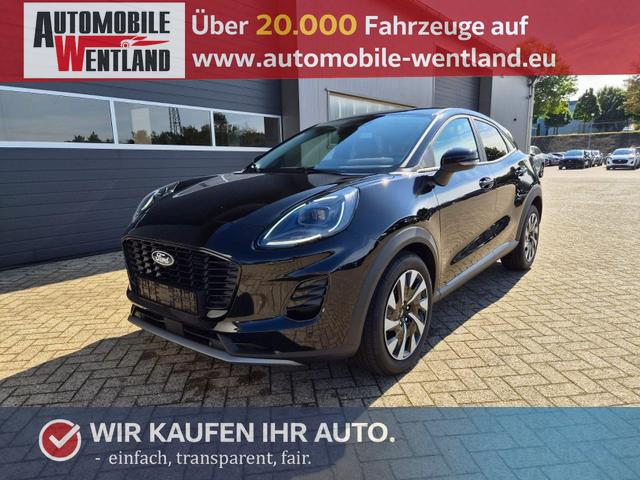 Ford Puma - Titanium 1.0 EcoBoost Hybrid 125PS Automatik R&uuml;ckf.Kamera Klimaautomatik Sitzheizung Lenkradheizung Frontscheibe beheizb. LED-Scheinwerfer SYNC4 Bluetooth Apple CarPlay Android Auto PDC v+h