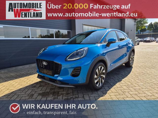 Ford Puma - Titanium 1.0 EcoBoost Hybrid 125PS Automatik R&uuml;ckf.Kamera Klimaautomatik Sitzheizung Lenkradheizung Frontscheibe beheizb. LED-Scheinwerfer SYNC4 Bluetooth Apple CarPlay Android Auto PDC v+h