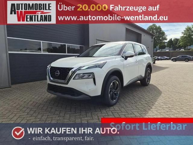 Nissan X-Trail - Acenta 1.5 MHEV 163PS Automatik Sitzheizung v+h Lenkradheizung Frontscheibe beheizb. Klimaautomatik R&uuml;ckf.Kamera Bluetooth Touchscreen Apple CarPlay Android Auto PDC 2x Keyless 18"LM