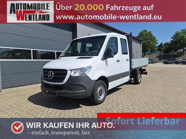 Mercedes-Benz Sprinter - 317 Pritsche Doppelkabine L2 2.0 CDi 170PS Automatik Heckantrieb 3,5t 6-Sitzer AHK Klimaautomatik Bluetooth DAB Apple CarPlay Android Auto R&uuml;ckf.Kamera Tempomat Ganzj.Reifen