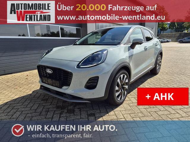 Ford Puma - Titanium 1.0 Hybrid 125PS Autom. abnehm. AHK ACC 4xKamera Klimaautomatik Sitzheizung Lenkradheizung Frontscheibe beheizb. LED-Scheinwerfer SYNC4 Bluetooth Apple CarPlay Android Auto PDC v+h
