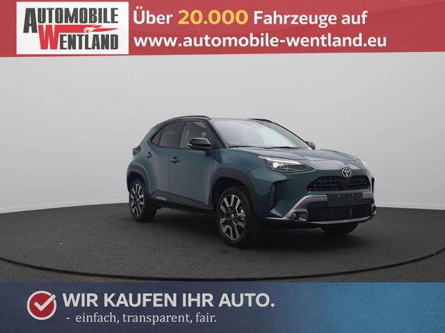 Toyota Yaris - Cross 1.5-l 130PS HEV Automatik Style Matrix-LED 4xKamera elektr. Heckklappe Sitzheizung Lenkradheizung Klimaautomatik Navi Bluetooth wireless Apple CarPlay + Android Auto ACC PDC v+h 18"LM