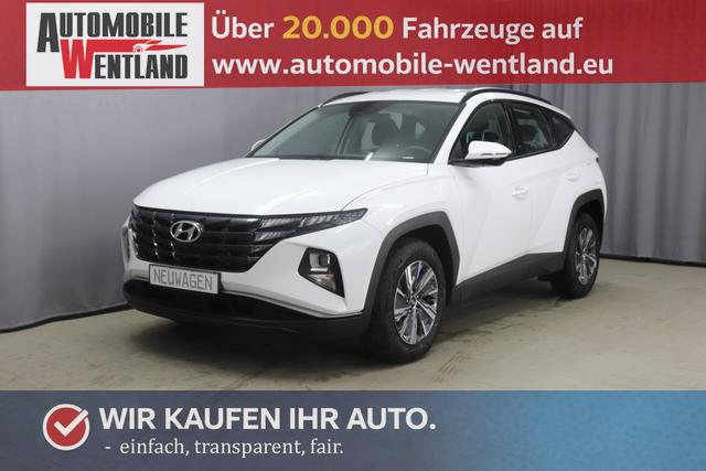 Hyundai TUCSON - Family 1.6 T-GDI 110kW, 2-Zonen Klimaautomatik, Sitzheizung, AppleCarPlay&Android Auto, Freisprecheinrichtung, Radio DAB, Verkehrszeichenerkennung, R&uuml;ckfahrkamera, eCall Notrufsystem, 17 Zoll Leichtmetallfelgen, uvm.