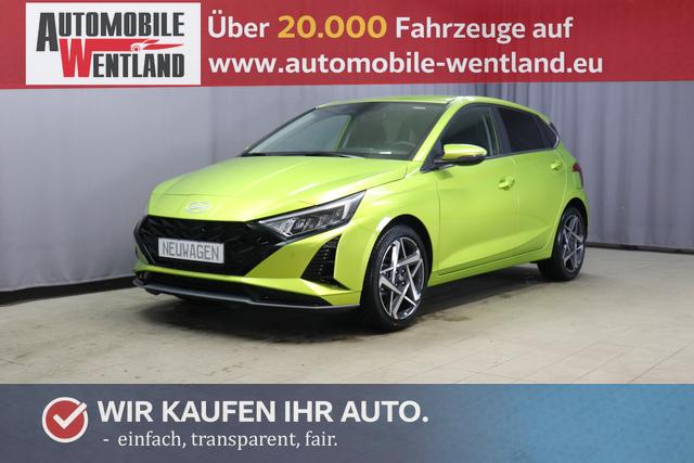 Hyundai i20 - Trend Line 1.0 T-GDi 74kW, 5-Jahre Herstellergarantie, Infotainment-Paket, Winter-Paket, 8" Infotainmentsystem, AppleCarPlay&Android Auto, Radio DAB, R&uuml;ckfahrkamera, Tempomat, Spurhalteassistent, Nebelscheinwerfer, 17" Leichtmetallfelgen, uvm.