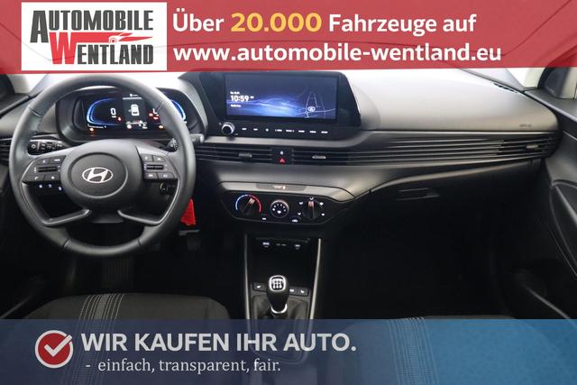 Hyundai i20 - GO 1.2 MPI 58 kW (79 PS) Licht Paket! Navigationssystem, Bluetooth, DAB, Klimaanlage, R&uuml;ckfahrkamera, Apple CarPlay, Android Auto, PDC hinten, Sitzheizung, Lenkradheizung, Spurassistent, Tempomat uvm.