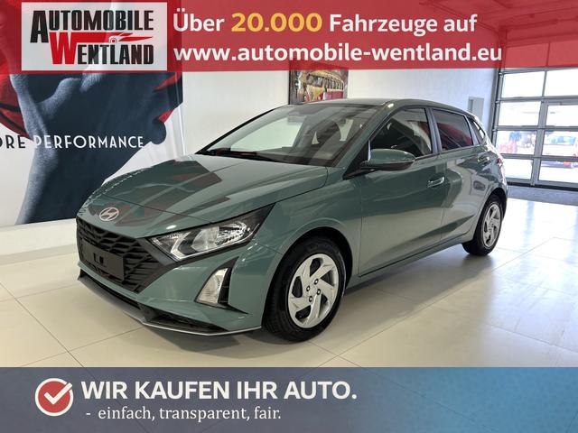 Hyundai i20 - GO 1.2 MPI 58 kW (79 PS) Navigationssystem, Bluetooth, DAB, Klimaanlage, R&uuml;ckfahrkamera, Apple CarPlay, Android Auto, PDC hinten, Sitzheizung, Lenkradheizung, Spurassistent, Tempomat uvm.