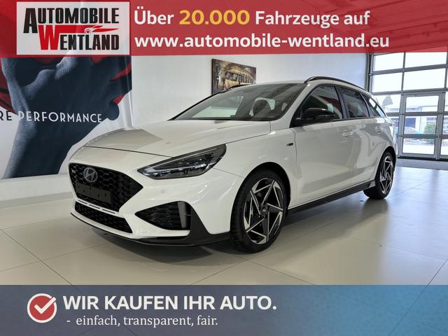 Hyundai i30 - N Line 1.5 T-GDI 48V 7DCT 103 kW / 140 PS Adaptiver Tempomat, Toter-Winkel-Assistent, 2-Zonen Klimaautomatik, Lenkradheizung, Sitzheizung, Navigationssystem, Radio DAB, Apple CarPlay, Android Auto, Induktionsladen, 18" Leichtmetallfelgen, uvm.