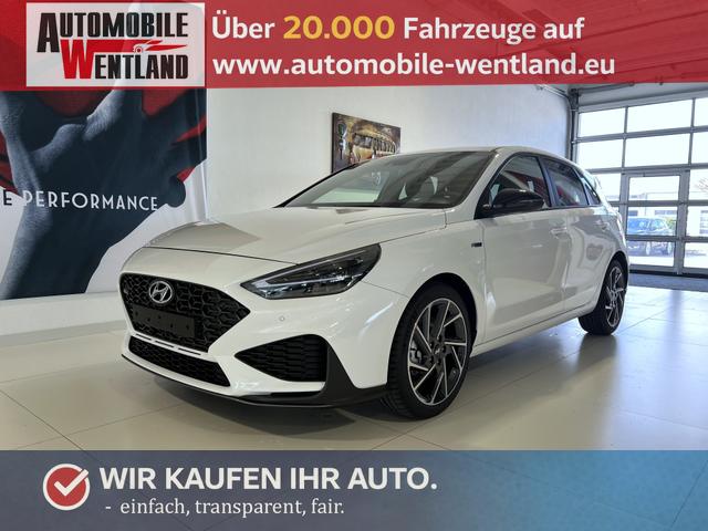 Hyundai i30 - N Line 1.5 TGDi 117 kW (160 PS) Navigationssystem, DAB, Bluetooth, Android Auto, Apple CarPlay, 2-Zonen-Klimaautomatik, R&uuml;ckfahrkamera, Sitzheizung, Lenkradheizung, 18" Leichtmetallfelgen, uvm.