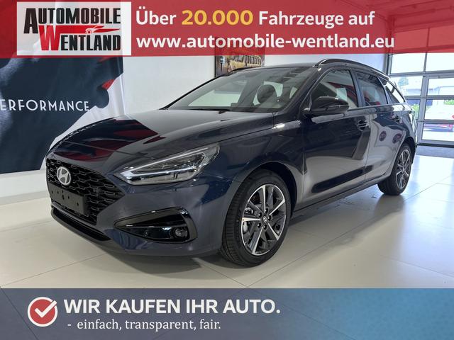 Hyundai i30 - GO+ 1.0 T-GDi 73 kW (100 PS) 2-Zonen-Klimaautomatik, Lenkradheizung, Sitzheizung, Navigationssystem, DAB, Apple CarPlay, Android Auto, LED-Abblendlicht, Lichtsensor, Einparkhilfe vorne und hinten, R&uuml;ckfahrkamera, 17 Zoll Leichtmetallfelgen, uvm.