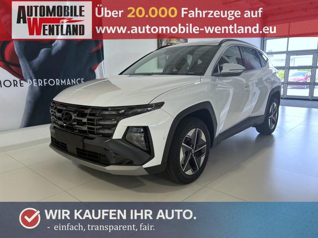 Hyundai TUCSON - GO+ 1.6 T-GDI Hybrid 4WD AT 158 kW / 215 PS Smart Sense-Paket, 2-Zonen-Klimaautomatik, Android Auto, Apple CarPlay, Voll-LED Scheinwerfer, Keyless Go, Navigationssystem, Virtual Cockpit, 18 Zoll Leichtmetallfelgen, uvm.