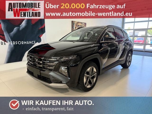 Hyundai TUCSON - GO+ 1.6 T-GDI 48V 2WD 117 kW (160 PS) 2-Zonen-Klimaautomatik, Android Auto, Apple CarPlay, Voll-LED Scheinwerfer, Keyless Go, Navigationssystem, Virtual Cockpit, 18 Zoll Leichtmetallfelgen, uvm.