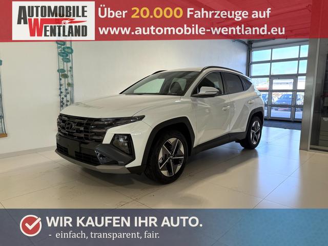 Hyundai TUCSON - GO+ 1.6 T-GDI 48V 2WD 117 kW (160 PS) 2-Zonen-Klimaautomatik, Android Auto, Apple CarPlay, Voll-LED Scheinwerfer, Keyless Go, Navigationssystem, Virtual Cockpit, 18 Zoll Leichtmetallfelgen, uvm.