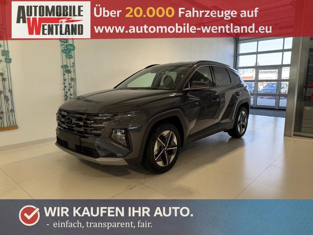 Hyundai TUCSON - GO+ 1.6 T-GDI 48V 2WD 117 kW (160 PS) 2-Zonen-Klimaautomatik, Android Auto, Apple CarPlay, Voll-LED Scheinwerfer, Keyless Go, Navigationssystem, Virtual Cockpit, 18 Zoll Leichtmetallfelgen, uvm.