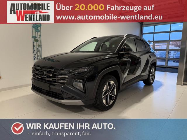 Hyundai TUCSON - GO 1.6 T-GDI Hybrid 2WD AT 176 kW (239 PS) 2-Zonen-Klimaautomatik, Sitzheizung, Lenkradheizung, Navigationssystem, DAB, Android Auto, Apple CarPlay, R&uuml;ckfahrkamera, Einparkhilfe vorne und hinten, 18 Zoll Leichtmetallfelgen, uvm.
