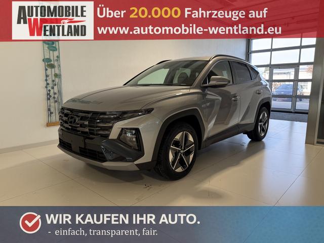 Hyundai TUCSON - GO+ 1.6 T-GDI 2WD DCT 110 kW (150 PS) 2-Zonen-Klimaautomatik, Sitzheizung, Lenkradheizung, Navigationssystem, DAB, Android Auto, Apple CarPlay, R&uuml;ckfahrkamera, Einparkhilfe vorne und hinten, 18 Zoll Leichtmetallfelgen, uvm.
