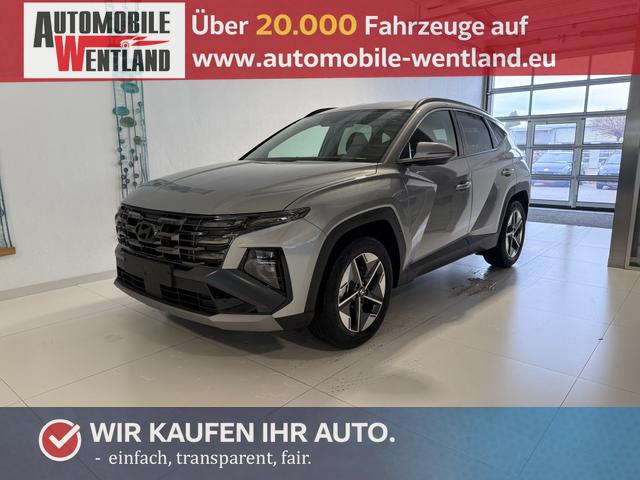 Hyundai TUCSON - GO+ 1.6 T-GDI 48V 2WD 117 kW (160 PS) 2-Zonen-Klimaautomatik, Android Auto, Apple CarPlay, Voll-LED Scheinwerfer, Keyless Go, Navigationssystem, Virtual Cockpit, 18 Zoll Leichtmetallfelgen, uvm.