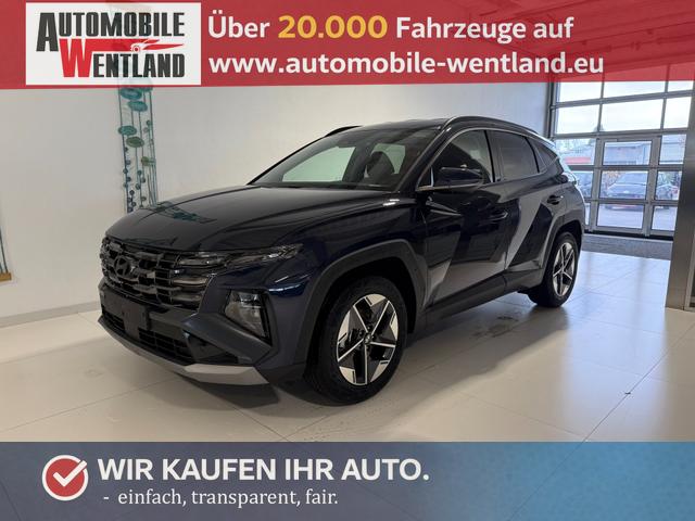 Hyundai TUCSON - GO+ 1.6 T-GDI 48V 2WD 117 kW (160 PS) 2-Zonen-Klimaautomatik, Android Auto, Apple CarPlay, Voll-LED Scheinwerfer, Keyless Go, Navigationssystem, Virtual Cockpit, 18 Zoll Leichtmetallfelgen, uvm.
