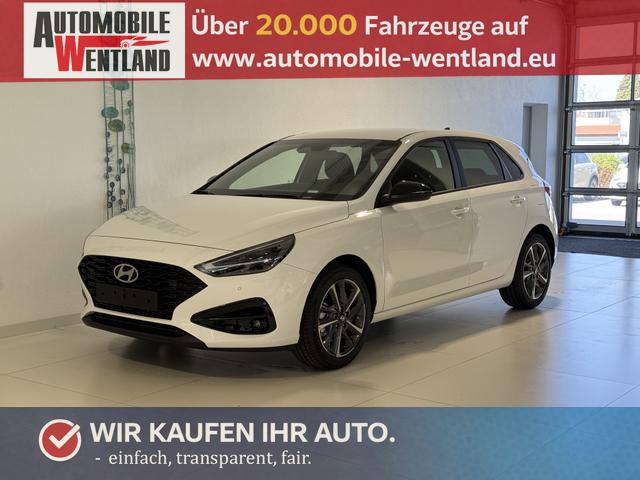 Hyundai i30 - GO+ 1.5 DPI 71 kW (97 PS) Sitzheizung, Lenkradheizung, 2-Zonen-Klimaautomatik, Android Auto, Apple CarPlay, Navigationssystem, DAB, Indutkionsladen f&uuml;r Smartphones, 17 Zoll Leichtmetallfelgen, uvm.