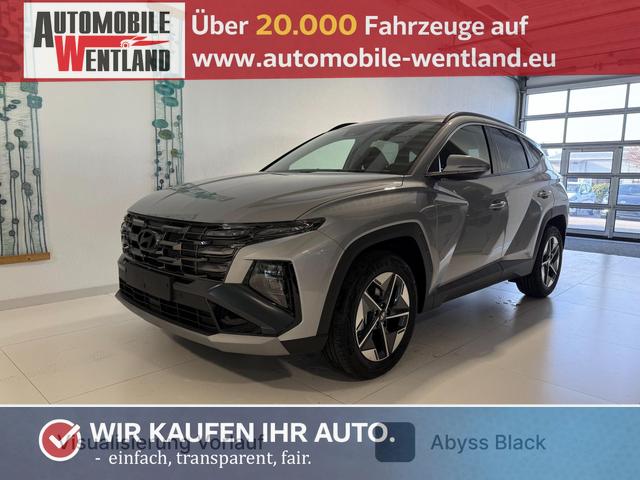 Hyundai TUCSON - GO 1.6 T-GDI 4WD DCT 132 kW (179 PS) 2-Zonen-Klimaautomatik, Sitzheizung, Lenkradheizung, Navigationssystem, DAB, Android Auto, Apple CarPlay, R&uuml;ckfahrkamera, Einparkhilfe vorne und hinten, 18 Zoll Leichtmetallfelgen, uvm.