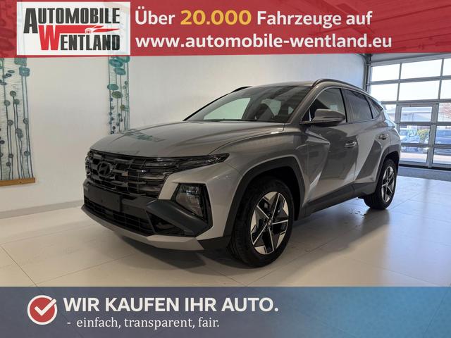 Hyundai TUCSON - GO 1.6 T-GDI 4WD DCT 132 kW (179 PS) 2-Zonen-Klimaautomatik, Sitzheizung, Lenkradheizung, Navigationssystem, DAB, Android Auto, Apple CarPlay, R&uuml;ckfahrkamera, Einparkhilfe vorne und hinten, 18 Zoll Leichtmetallfelgen, uvm.