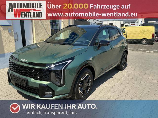 Kia / Sportage / Gr&uuml;n / Gt-Plusline / Experince Green / , Bild dient zur Illustration und zeigt aufpreispflichtige Sonderausstattung. "Die Herstellergarantie beginnt bei EU-Fahrzeugen bereits bei Auslieferung vom ausl&auml;ndischen Lieferanten und kann um mehr als 14 Tage verk&uuml;rzt sein.