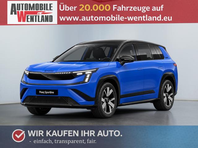 Skoda Peaq - Sportline 60 204PS/150kW 63 kWh 449km WLTP +20"Okapi +DCC +MatrixLED +360&deg;AreaView +ACC +TravelAssist3.0 +SideAssist +KESSYAdvanced +Elektr.Sitze+Memory +Sportsitze +Sitzhzg.v+h +Lenkradhzg +W&auml;rmepumpe +Elektr.Heckklappe +13,6"Touch +Navi