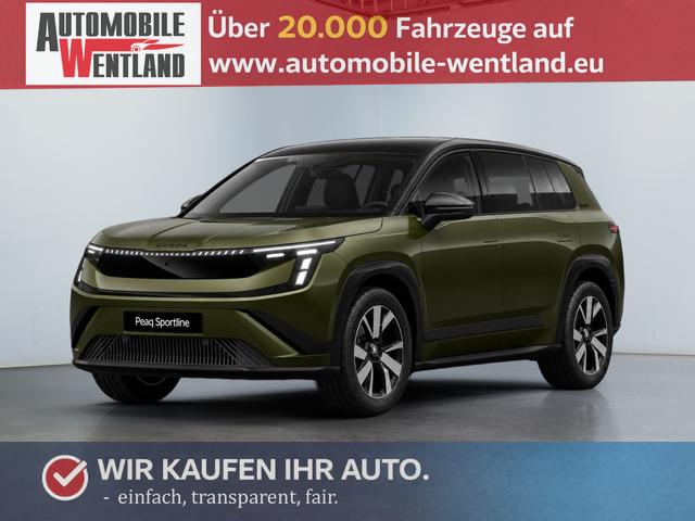 Skoda Peaq - Sportline 299PS/220kW 91kWh 601km WLTP +20"Okapi +DCC +MatrixLED +360&deg;AreaView +ACC +TravelAssist3.0 +SideAssist +KESSYAdvanced +Elektr.Sitze+Memory +Sportsitze +Sitzhzg.v+h +Lenkradhzg +W&auml;rmepumpe +Elektr.Heckklappe +13,6"Touch +Navi