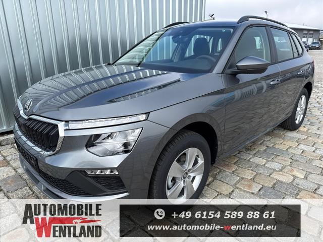 Skoda / Kamiq / Grau / / / , Bild dient zur Illustration und zeigt aufpreispflichtige Sonderausstattung. "Die Herstellergarantie beginnt bei EU-Fahrzeugen bereits bei Auslieferung vom ausl&auml;ndischen Lieferanten und kann um mehr als 14 Tage verk&uuml;rzt sein.