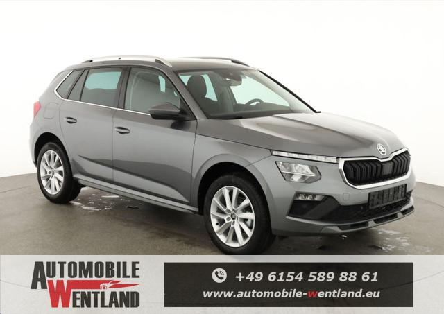 Skoda Kamiq Selection 1.0 TSI DSG 130 Jahre, AHK, LED, Side, ACC, Kamera, el. Klappe, Winter, 17-Zoll 