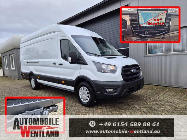Ford Transit - 350 L4H3 2.0 EcoBlue 130PS Trend Heckantrieb 3,5t 2-Sitzer AHK Sitzheizung Frontscheibe beheizb. Klimaautomatik Navi PDC v+h Bluetooth DAB Apple CarPlay Android Auto Tempomat Ganzj.Reifen